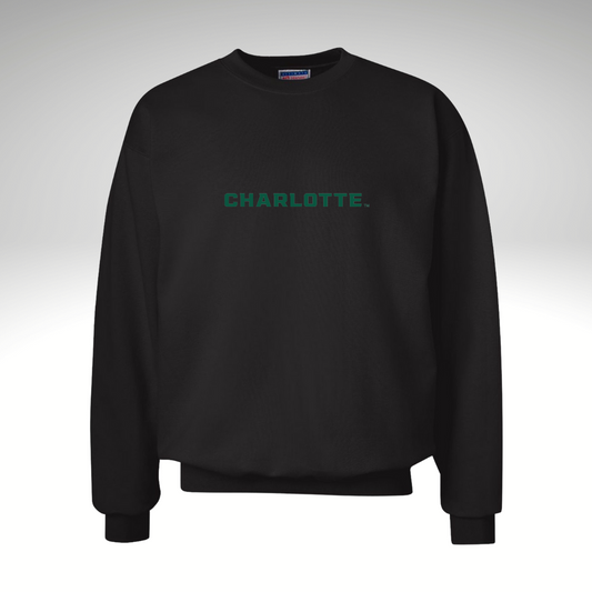 Norm’s Closet Black Charlotte Crewneck