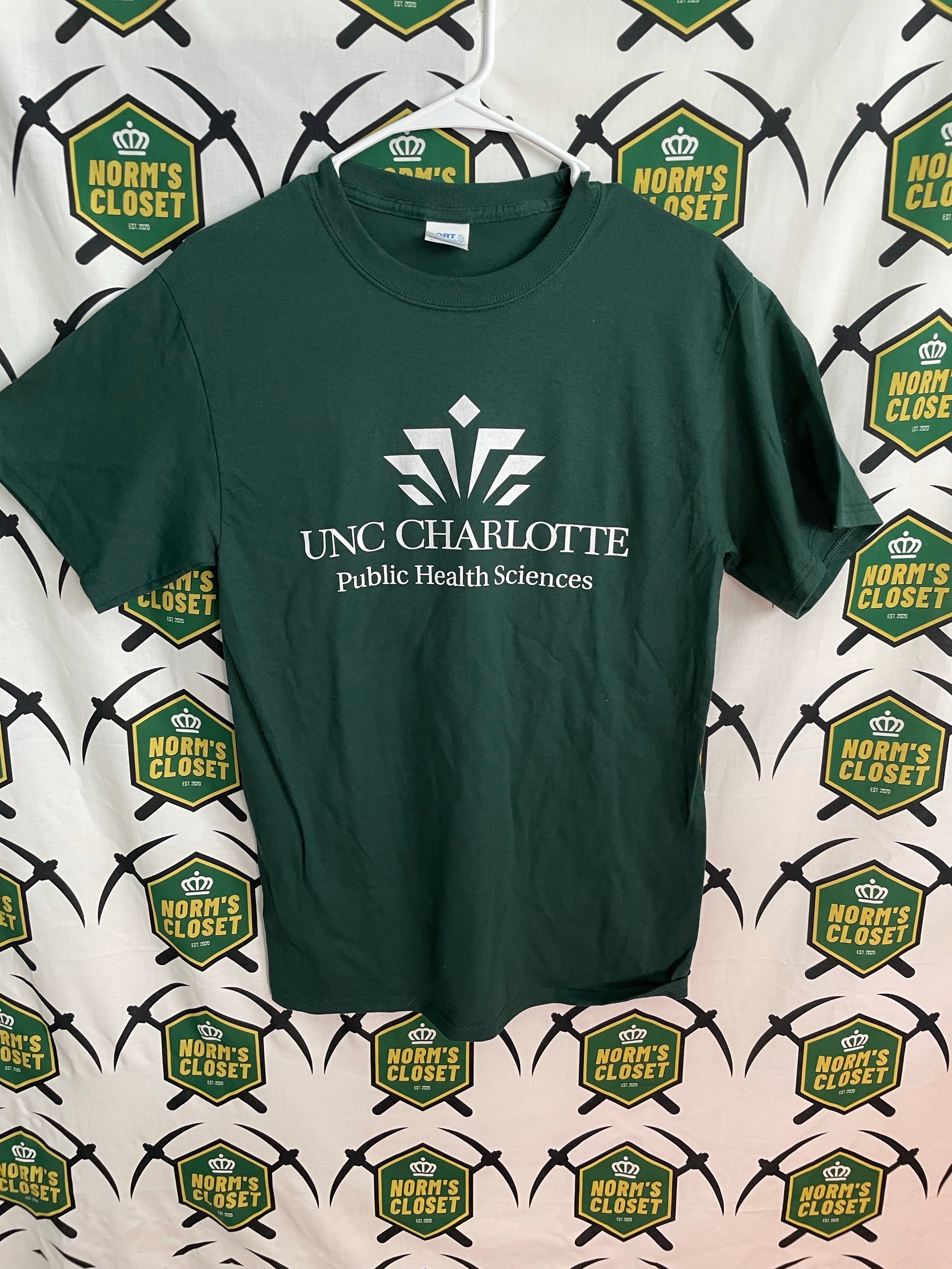 : University of North Carolina at Charlotte Official Forty-Niners  Logo Unisex Adult T Shirt : Sports & Outdoors