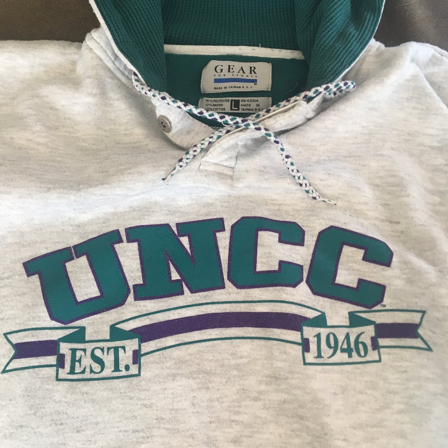 UNCC Vintage Hornets Inspired Hoodie