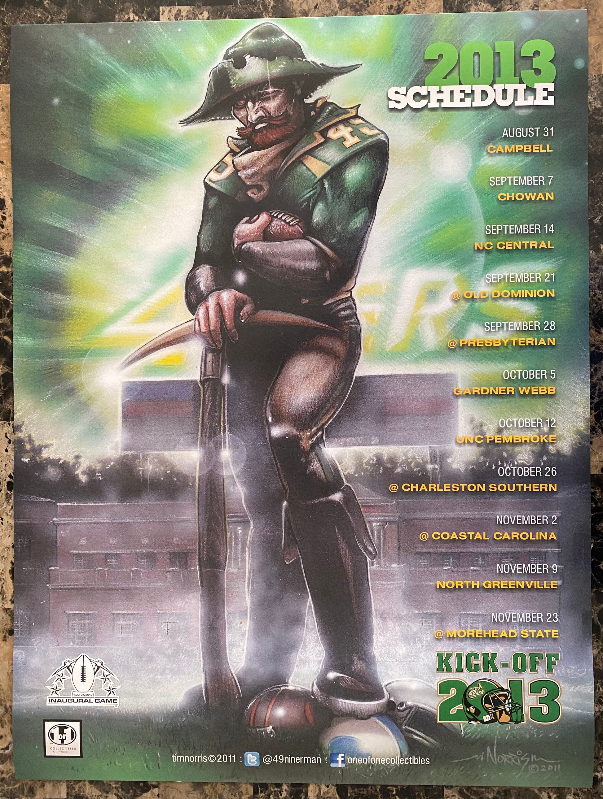 UNC Charlotte Memorabilia