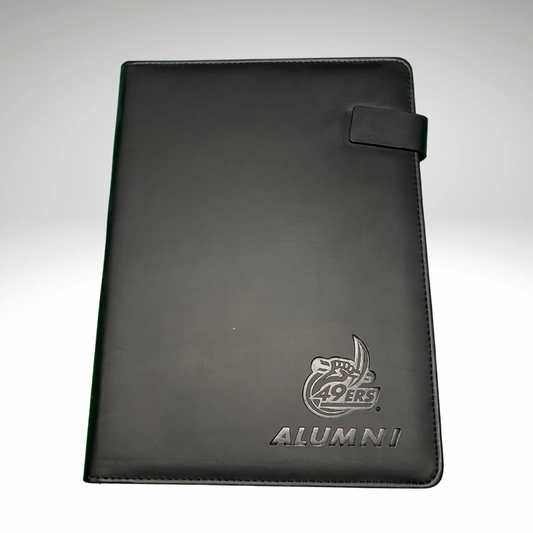 Retro 49ers Alumni Portfolio Pad
