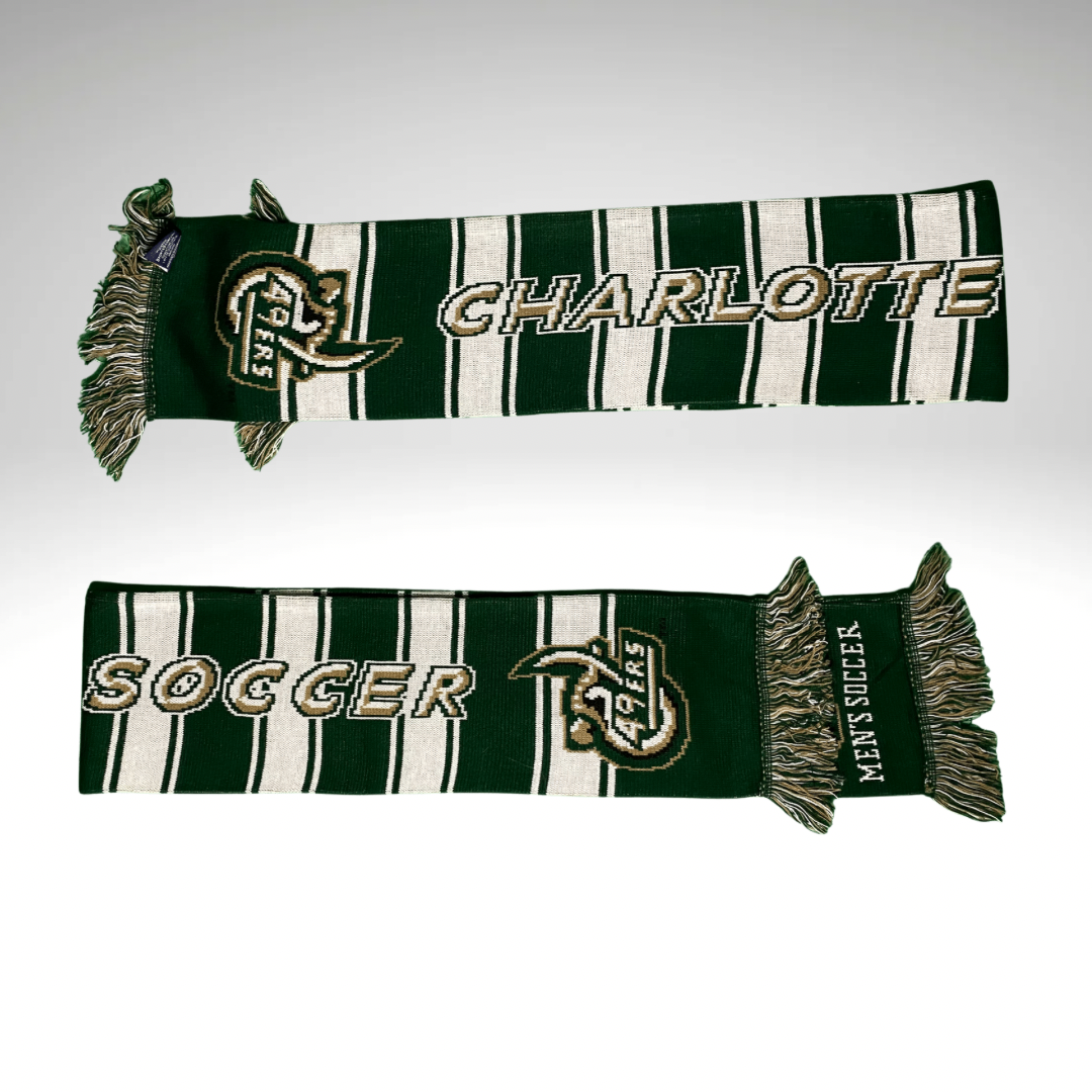 Charlotte 49ers Queen City Army Scarf