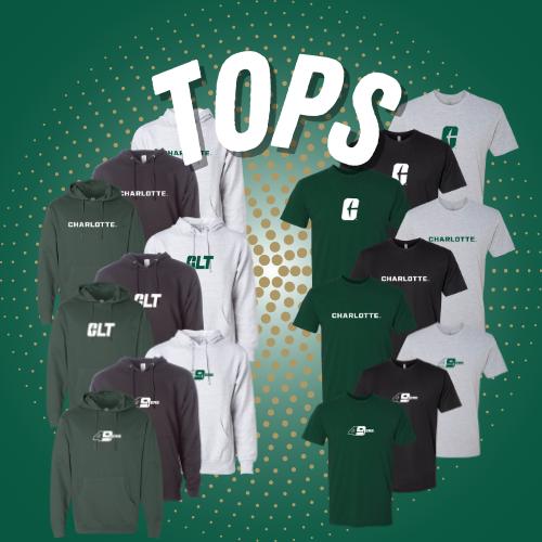 UNC Charlotte 49ers Merchandise - Tops