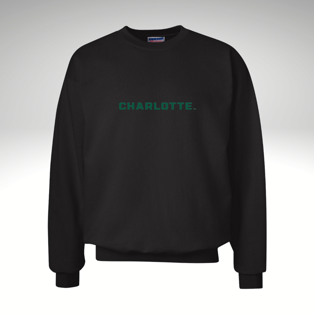 Norm’s Closet Black Charlotte Crewneck