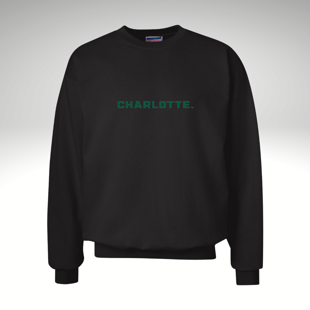 Norm’s Closet Black Charlotte Crewneck