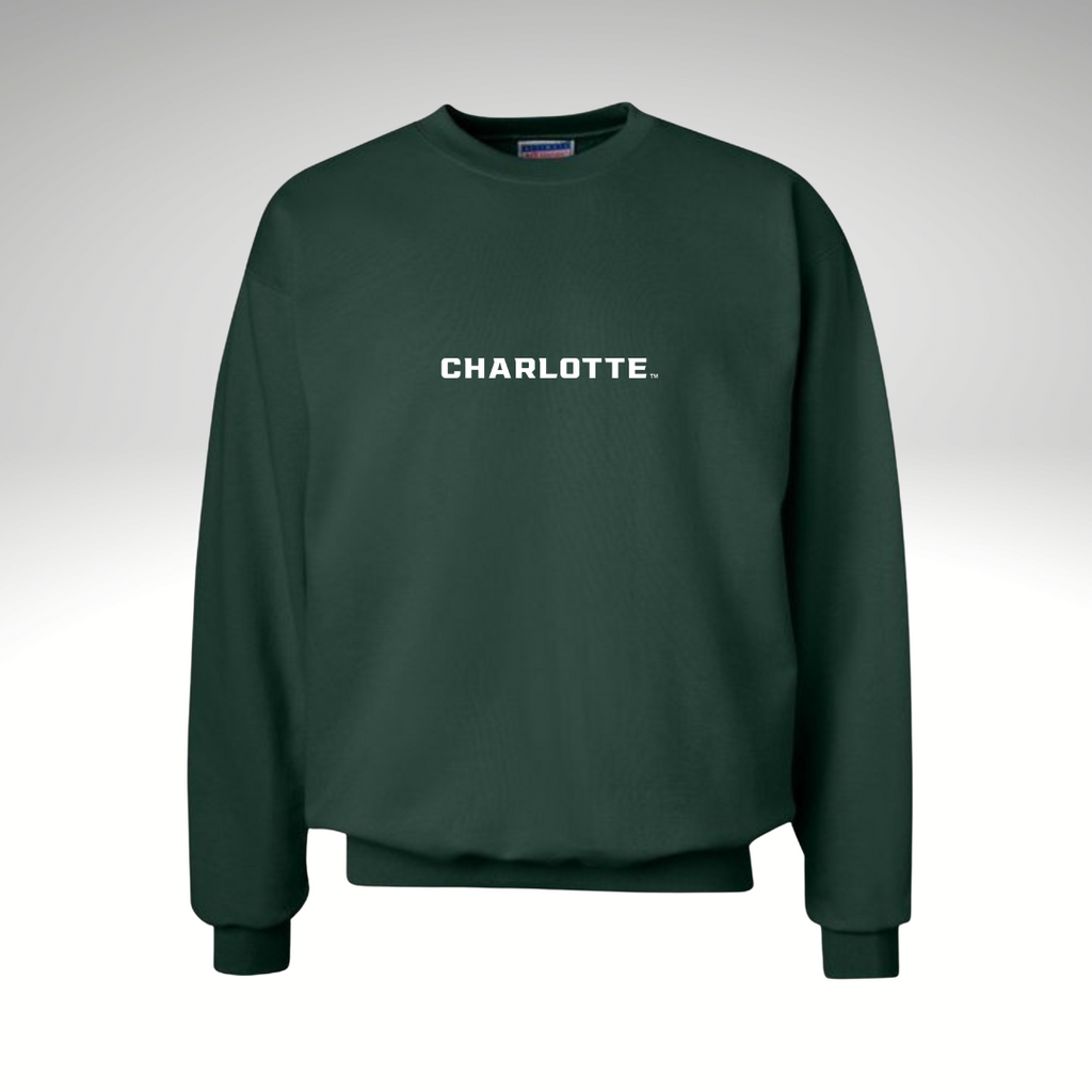 Norm’s Closet Green Charlotte Crewneck