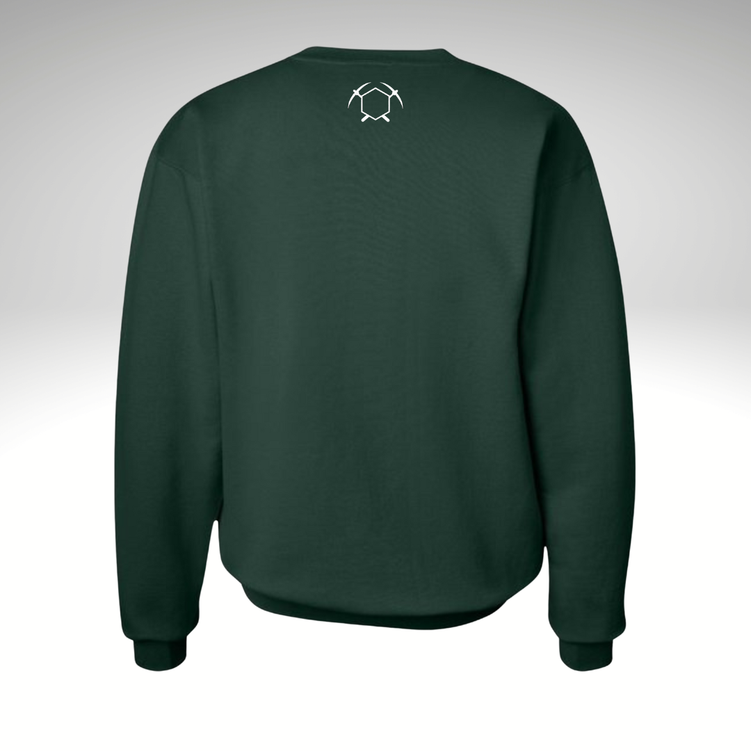 Norm’s Closet Green Charlotte Crewneck