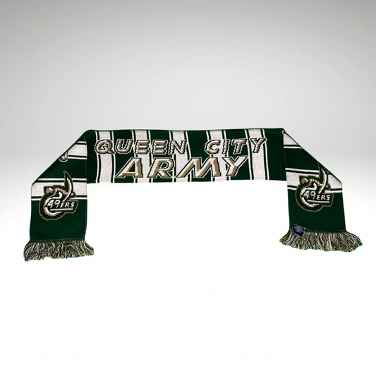 Charlotte 49ers Queen City Army Scarf